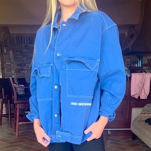 No worries denim jacket